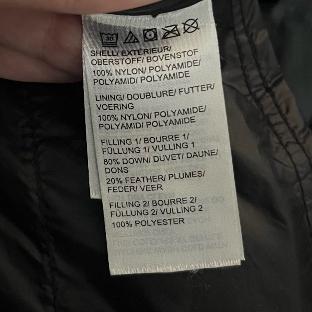 Saks Fifth Avenue Extra Long Puffer Lightweight Down XS - Picture 5 of 5